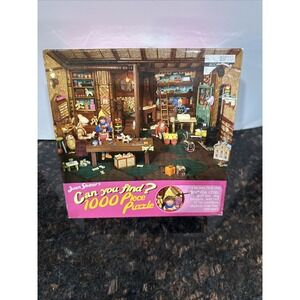 Ceaco Joan Steiner Can You Find 1000 Piece Puzzle Toy Workshop 33163 2005